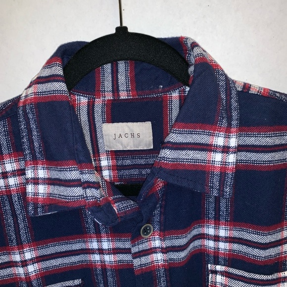 JACHS MFG NYC heavy men’s button-down plaid shirt - Picture 3 of 8